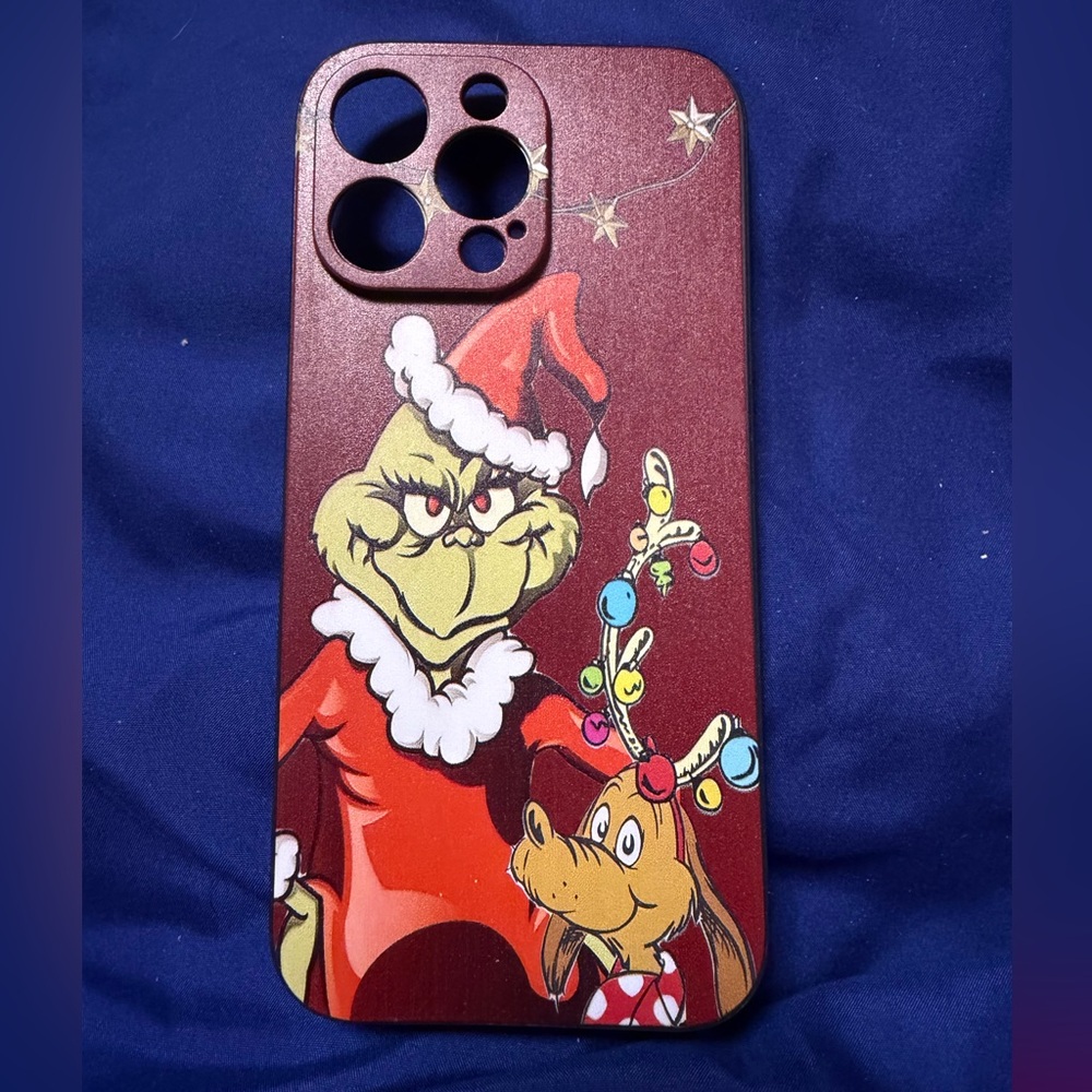iPhone 16 Pro Max Grinch and Max Case